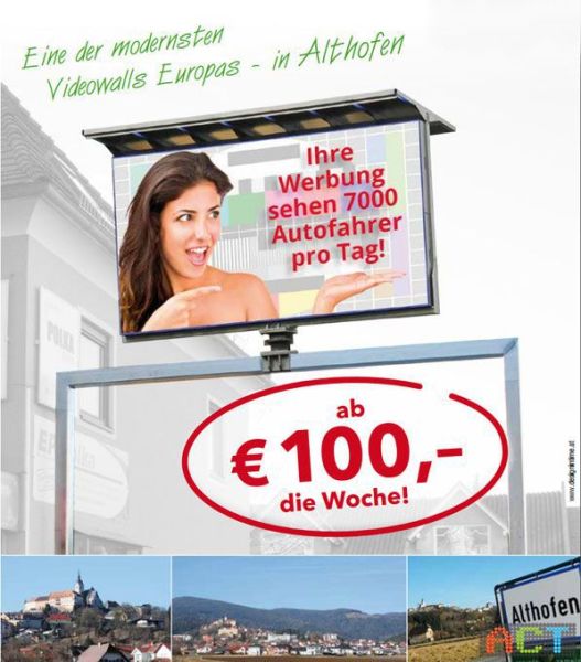 Led-Großflächenwerbung