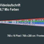 LED Matrix-Laufschriften